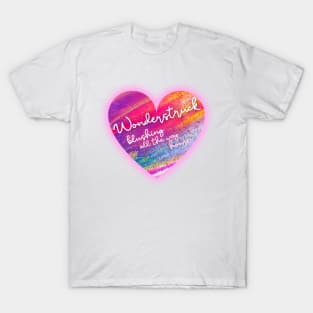 Wonderstruck Enchanted Lyric art T-Shirt